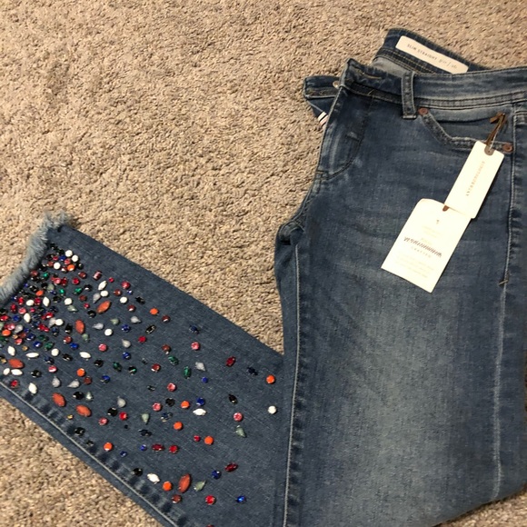 Blue ankle jeans (cropped) - Picture 2 of 3